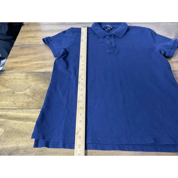 RALPH LAUREN Black Label Polo Short Sleeve Navy Shirt Size Large - Picture 5 of 8